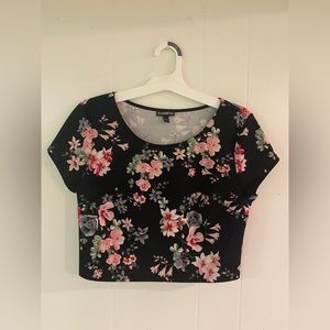 Express Floral Crop Top